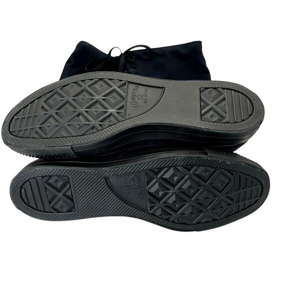 Converse Chuck Taylor All Star XX Hi Sneaker Black Knee High Lace Up Zip 13 NEW main image 5